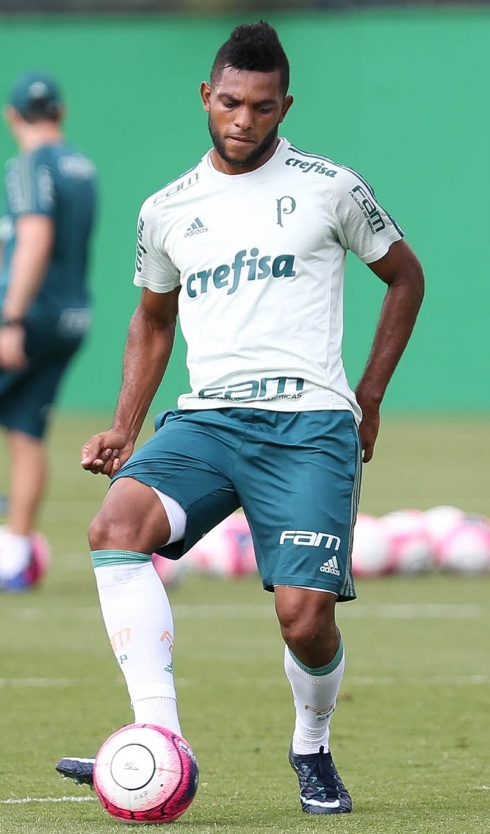 Palmeiras faz atividades específicas por posições e aprimora linhas de passe