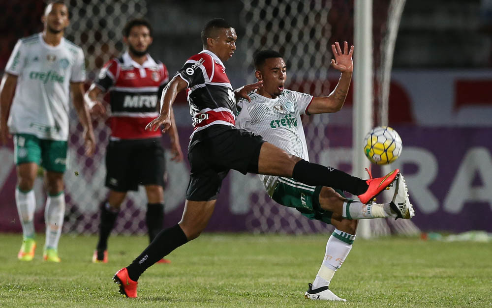 Cesar Greco/Ag Palmeiras/Divulgação _ Gabriel Jesus foi convocado por Tite para a Seleção e desfalca o Verdão na próxima rodada