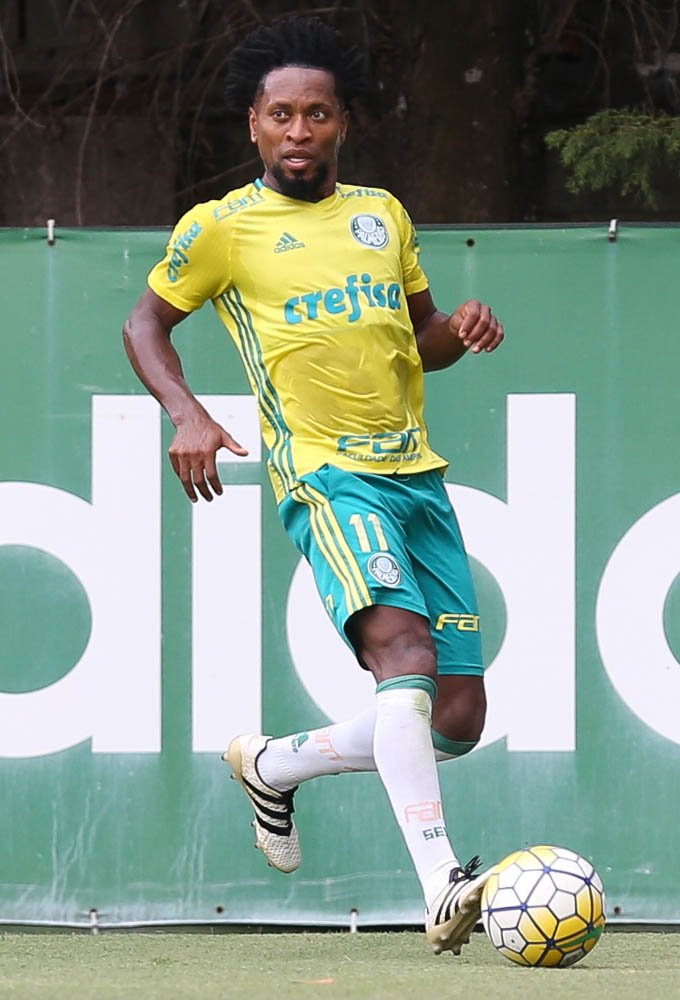 Com Mina, R. Marques e Zé Roberto, Palmeiras treina em Atibaia-SP