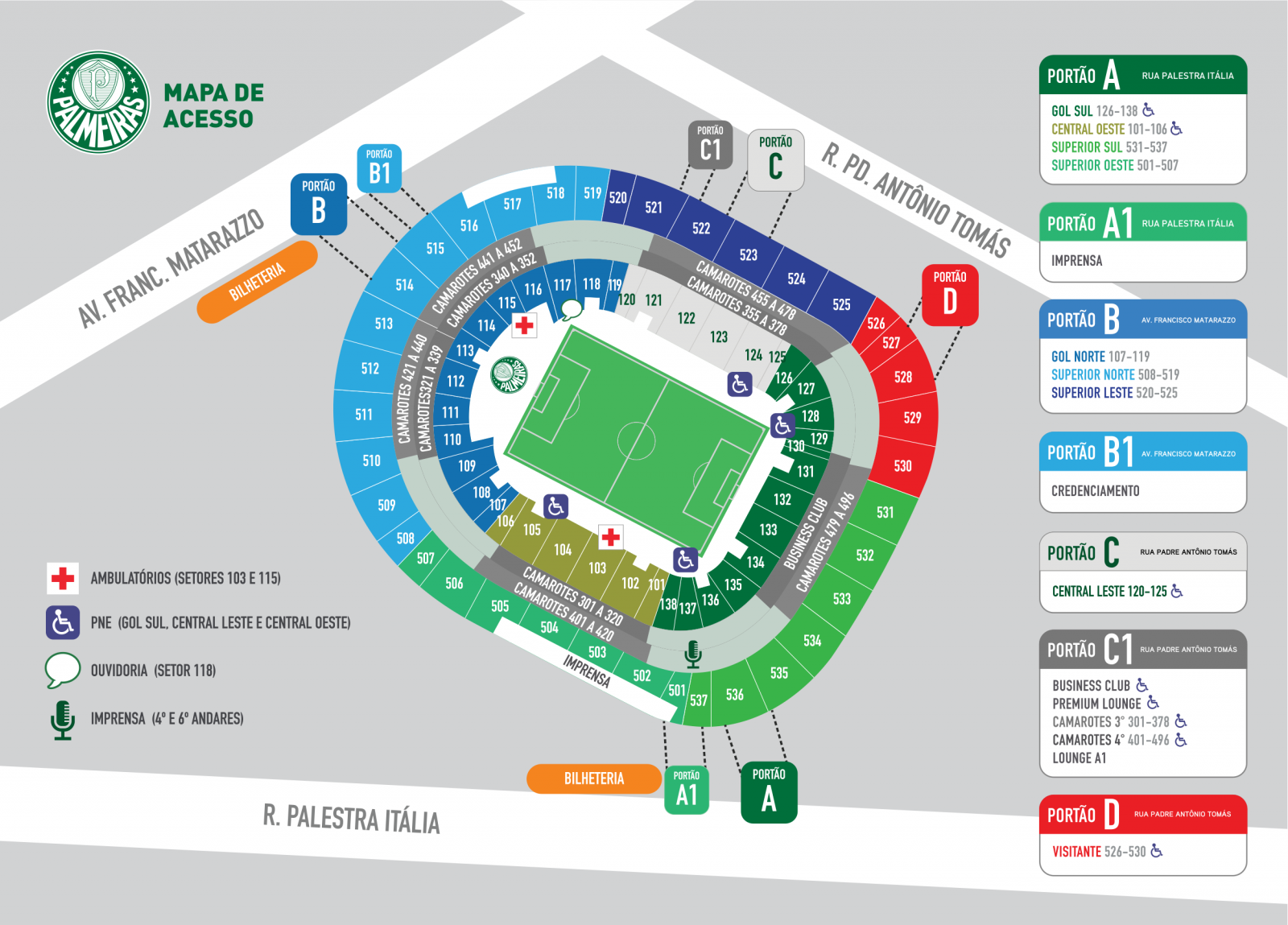 Palmeiras x Audax: 18 mil ingressos vendidos para jogo pelo Campeonato Paulista