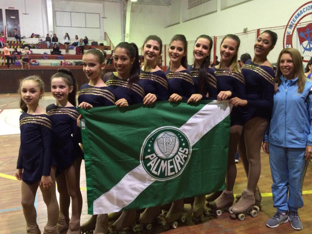 Patinação artística do Palmeiras dá show e domina pódios de torneios estaduais