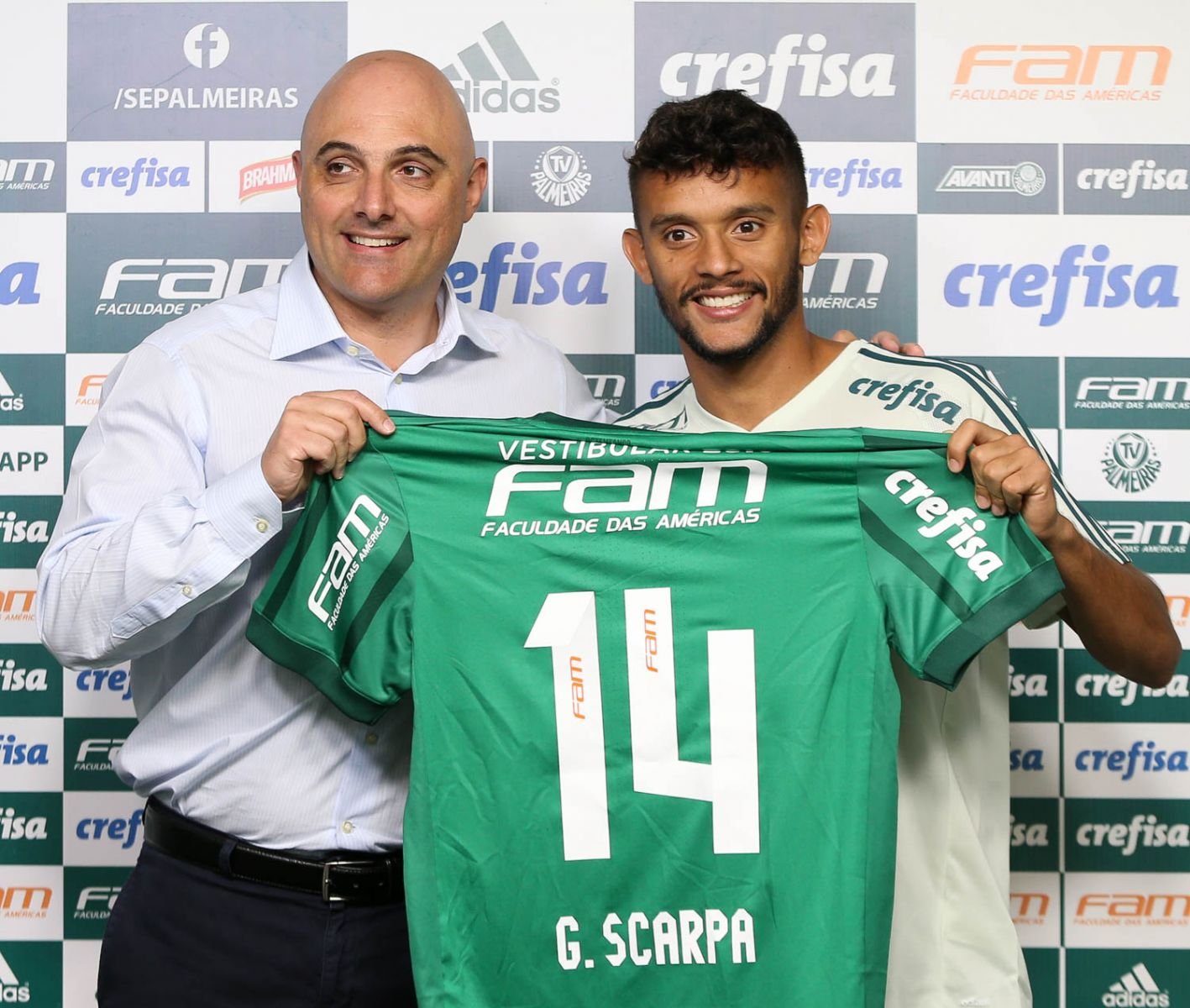 Palmeiras acerta retorno de Gustavo Scarpa Palmeiras acerta retorno de Gustavo Scarpa