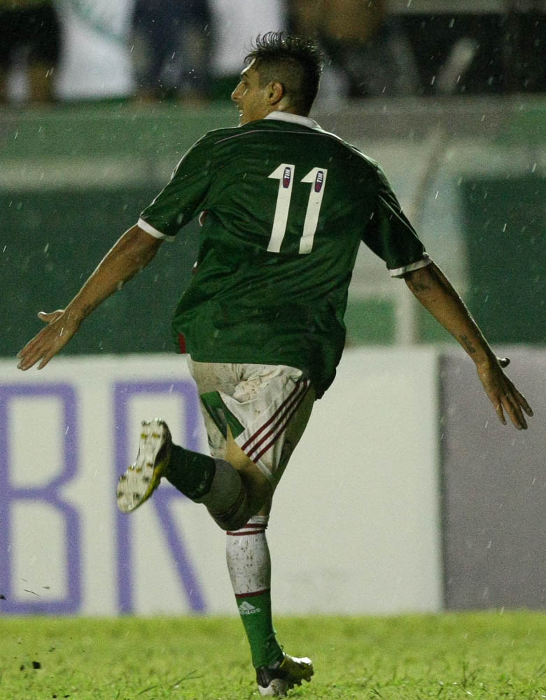 Fabio Menotti/Ag.Palmeiras/Divulgação _ O meia Gabriel Leite vem se destacando nos jogos com a camisa do Verdão