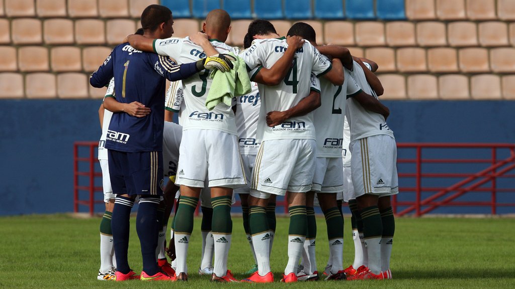 Fabio Menotti/Ag. Palmeiras/Divulgação _ Mesmo com uma partida a menos do que os rivais, o Verdão lidera o Grupo C