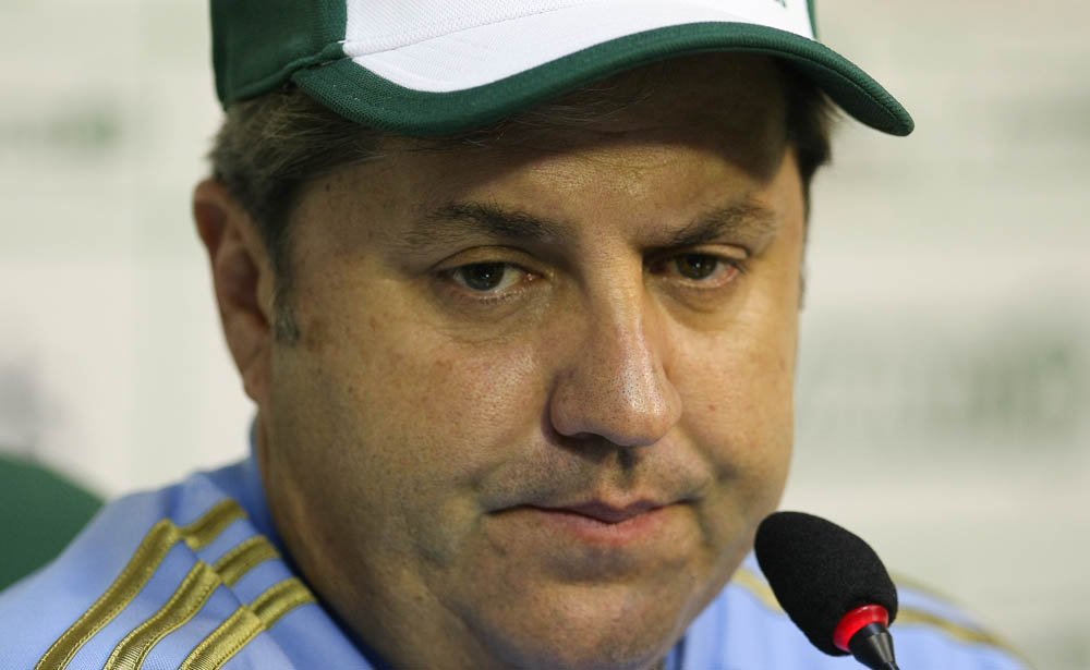 César Greco/Agência Palmeiras/Divulgação _ Kleina sobre Henrique: "Espero que tenha uma grande estreia e que possa nos dar condições de fazer um grande resultado. Que a vida dele [Henrique] seja a mais feliz possível no Palmeiras.”