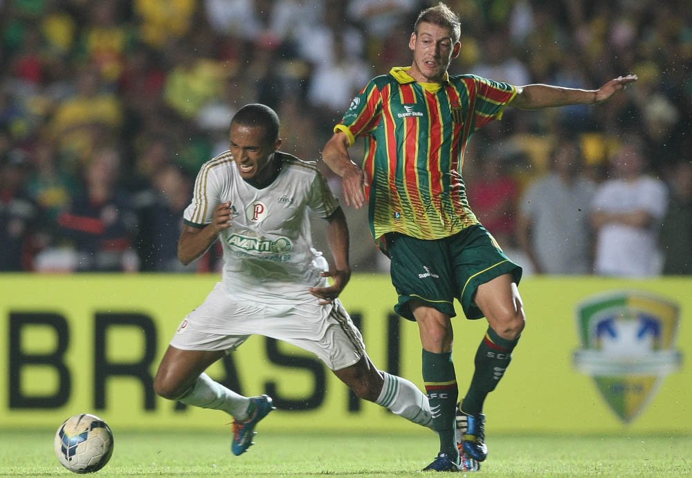 César Greco/Agência Palmeiras/Divulgação _ O Verdão começou na frente, mas não evitou o jogo de volta no Pacaembu, em São Paulo