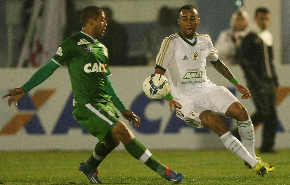 Cesar Greco/Ag Palmeiras/Divulgação _ Wesley foi um dos jogadores que mais foi à gol, durante a partida contra o Chapecoense