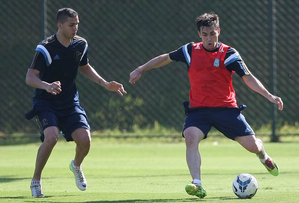 Divulgação_Tobio e Pablo Mouche treinam nesta manhã