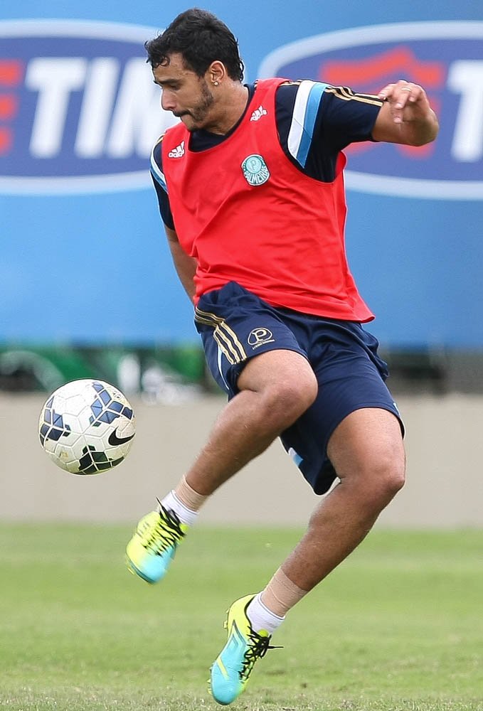 Cesar Greco/Ag. Palmeiras/Divulgação _ Henrique marcou um dos gols para o time reserva