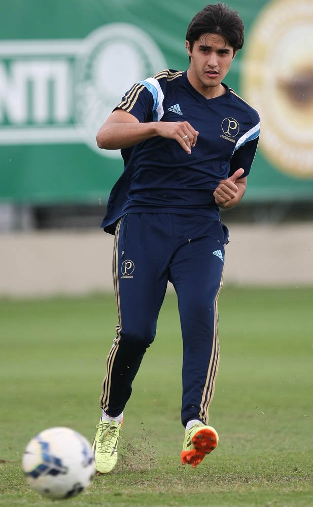 Cesar Greco/Ag. Palmeiras/Divulgação _ Thiago Martins foi uma das novidades no treino desta quinta-feira (10)