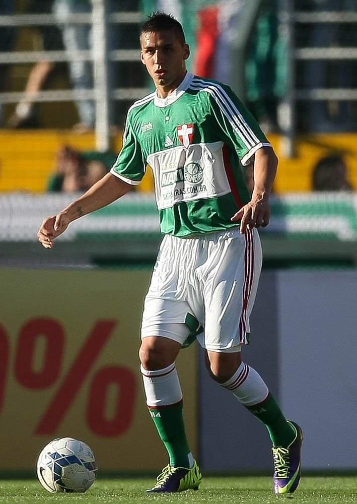 Cesar Greco/Ag. Palmeiras/Divulgação _ Tobio marcou o único gol alviverde na partida