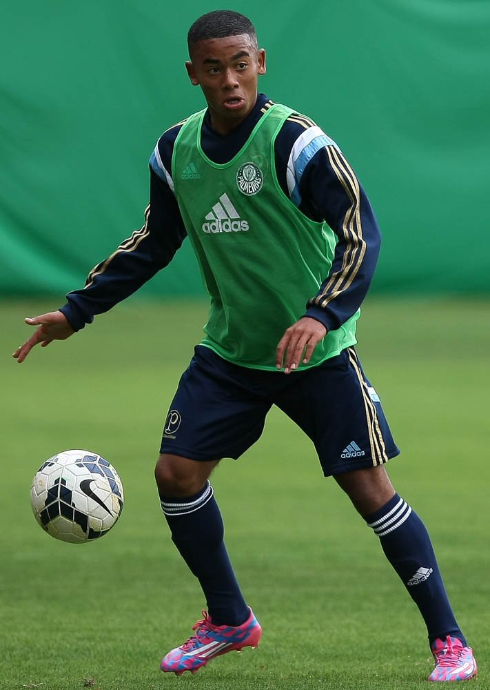 Cesar Greco/Ag. Palmeiras/Divulgação _  O atleta Gabriel Fernando, do Sub-17, está sendo observado pela comissão técnica