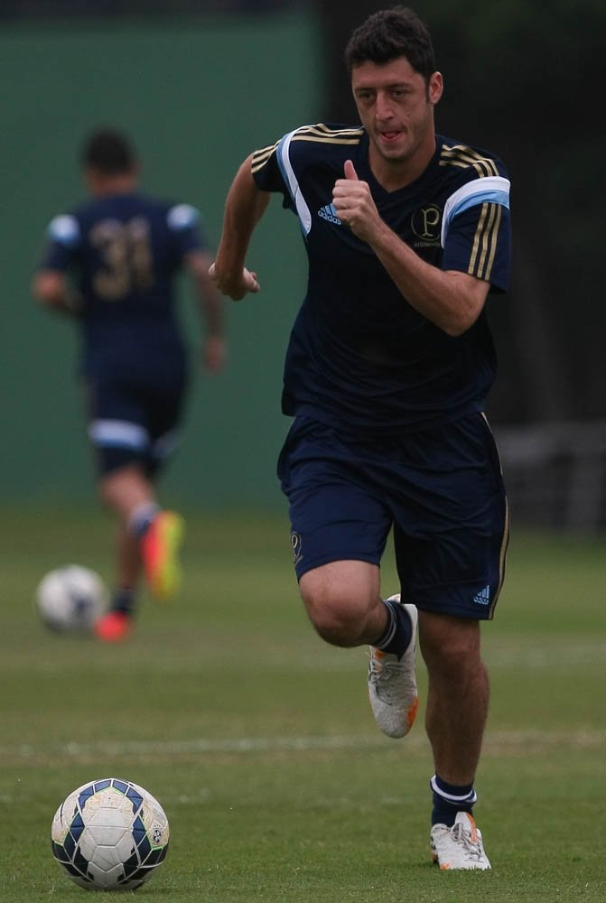 Cesar Greco/Ag. Palmeiras/Divulgação _ Felipe Menezes salientou que o treinador está fazendo um bom trabalho no Palmeiras