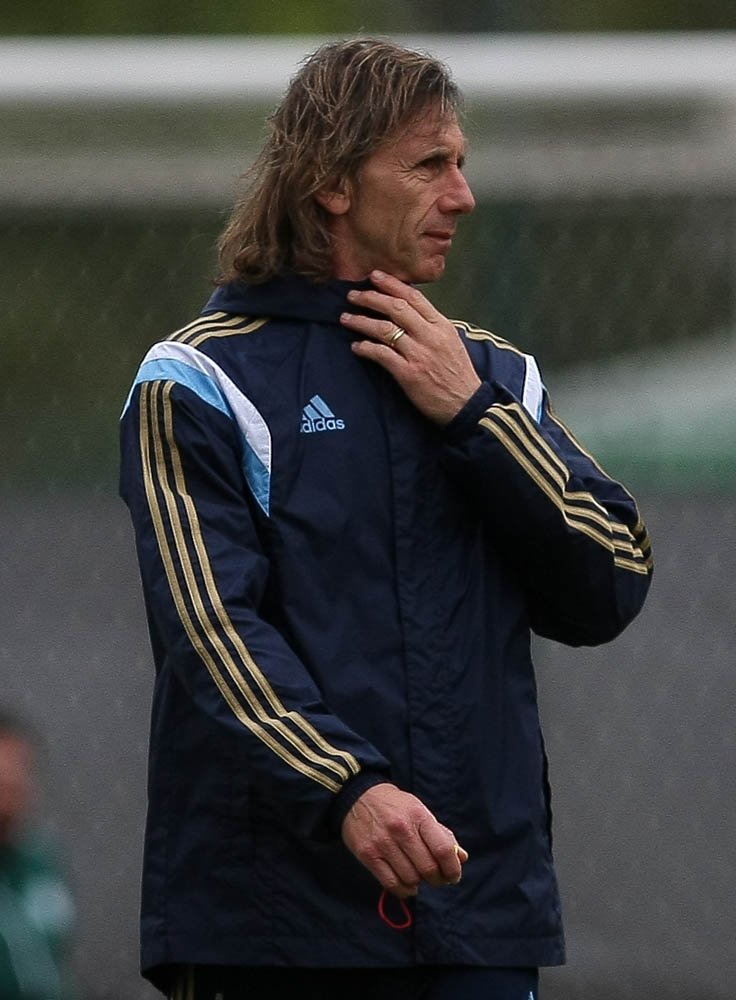 César Greco/Ag. Palmeiras/Divulgação _ Ricardo Gareca pede desculpas e volta a falar com os jornalistas
