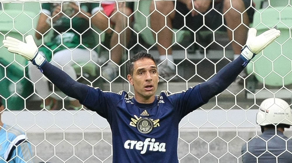 Cesar Greco/Ag. Palmeiras/Divulgação _ Prass não poupou elogios à equipe, mas não deixou de lado a necessidade do aprimoramento físico da equipe