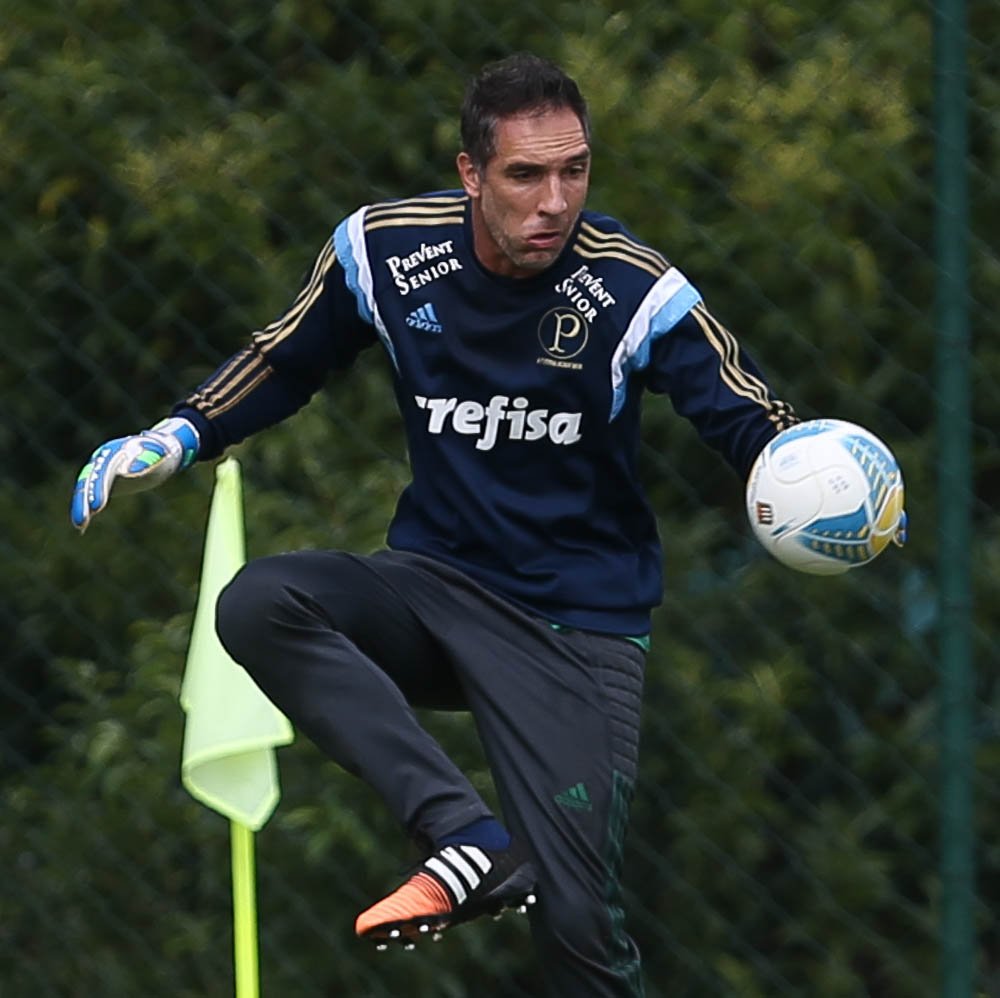 Cesar Greco/Ag. Palmeiras/Divulgação _ Fernando Prass foi titular em todos os jogos do Verdão neste ano