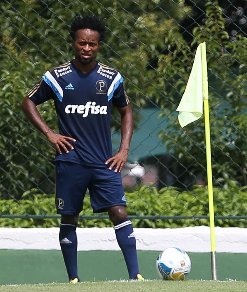 Cesar Greco/Ag. Palmeiras/Divulgação _ Os jogadores treinaram lances de bola parada na atividade desta manhã (27)