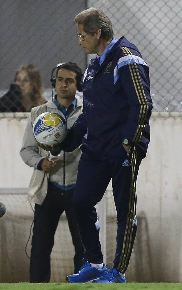 Cesar Greco/Ag.Palmeiras/Divulgação _ O comandante palmeirense afirmou que o próximo jogo será um dos mais difícies e pediu foco aos jogadores