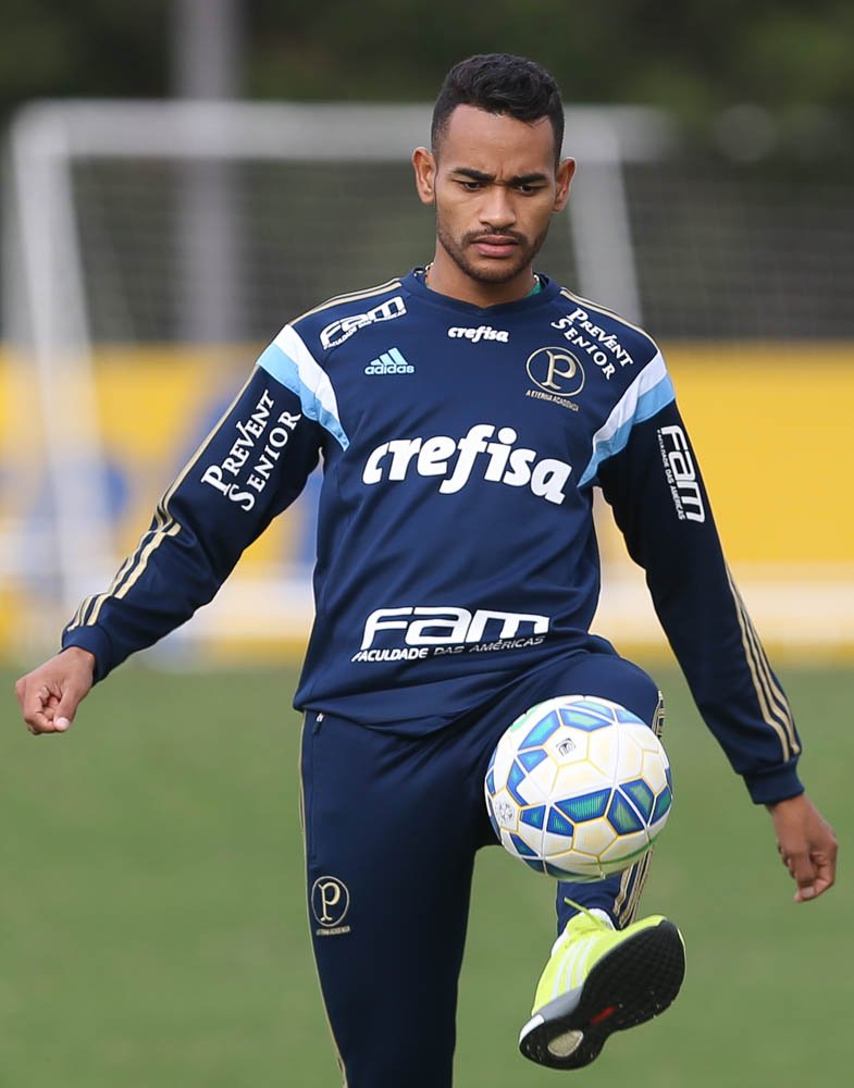 Cesar Greco/Ag. Palmeiras/Divulgação _ Jackson participou do treino normalmente nesta sexta (22)