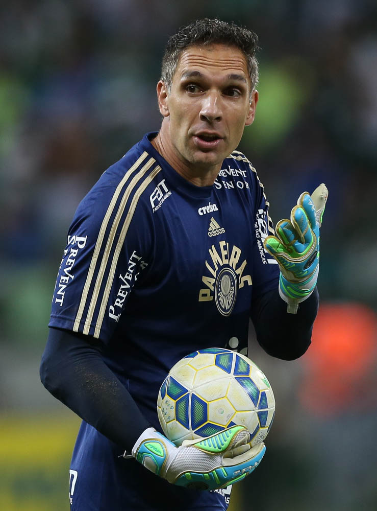 Cesar Greco/Ag. Palmeiras/Divulgação_Fernando Prass não sofreu gols contra São Paulo e Chapecoense