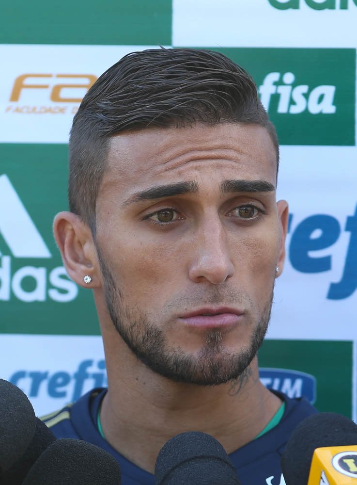Cesar Greco/Ag. Palmeiras/Divulgação_Rafael Marques tem nove gols anotados neste ano com a camisa do Verdão