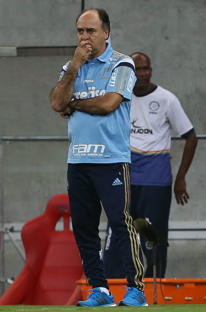Cesar Greco/Ag. Palmeiras/Divulgação _ Para o técnico Marcelo Oliveira o resultado foi 'absolutamente normal'