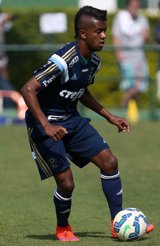 Cesar Greco/Ag.Palmeiras/Divulgação_Palmeiras trabalhou em dois períodos nesta quarta-feira (22)