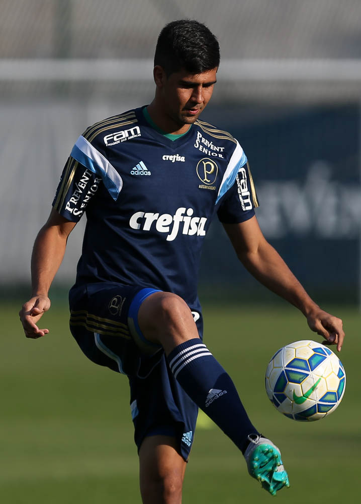 Cesar Greco/Ag. Palmeiras/Divulgação _ O Verdão realizou um treino tático neste sábado (15)
