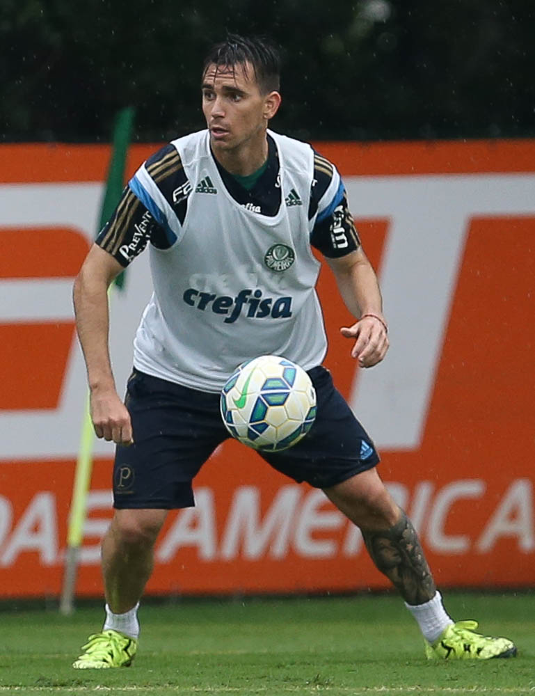 Cesar Greco/Ag. Palmeiras/Divulgação _ O atacante Mouche voltou a ser relacionado