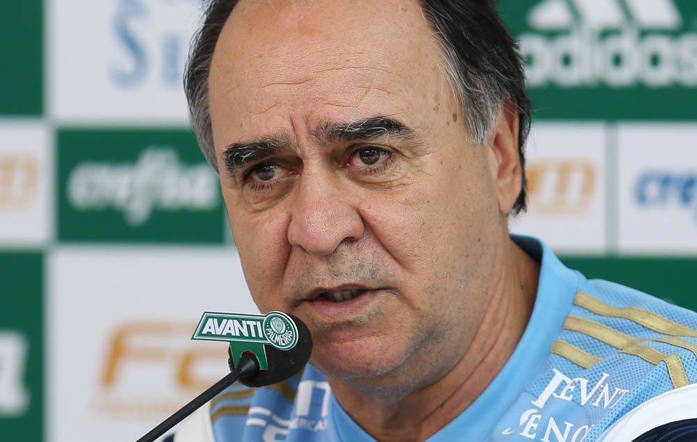 Cesar Greco/Ag.Palmeiras/Divulgação_Contra o São Paulo, Marcelo Oliveira disputará seu quarto clássico paulista desde a chegada ao Verdão