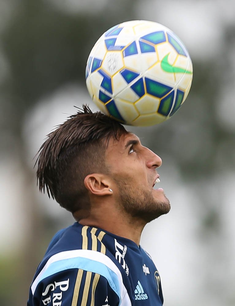 Cesar Greco/Ag.Palmeiras/Divulgação_No jogo de ida, Rafa marcou para o Verdão