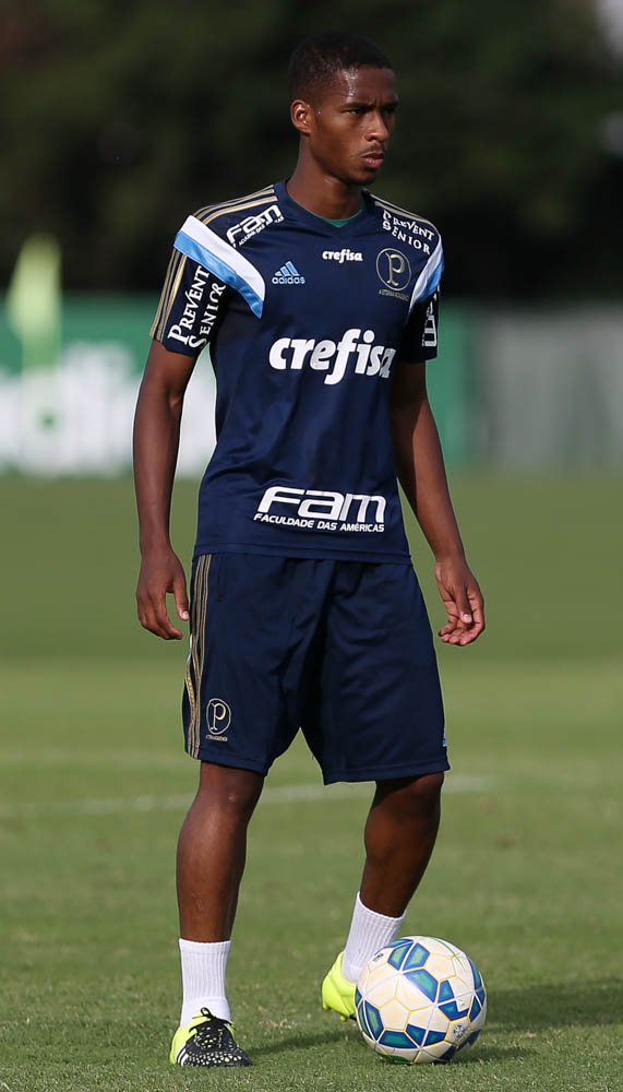 Cesar Greco/Ag.Palmeiras/Divulgação_Matheus Sales (foto) e Juninho são as novidades na lista de relacionados para jogo contra a Ponte Preta