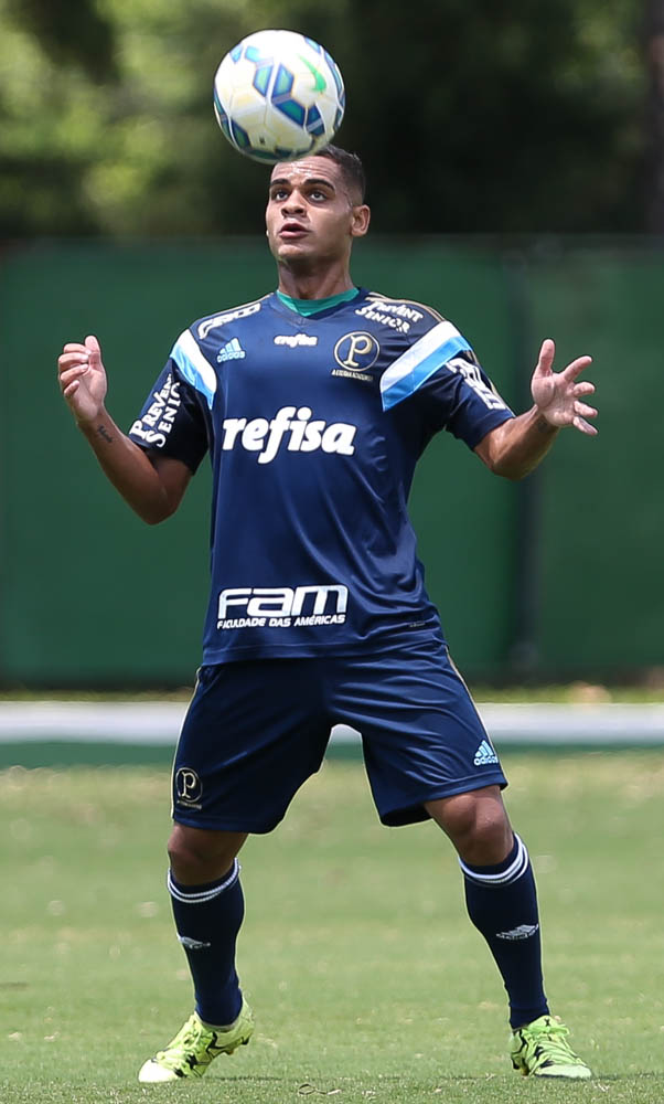Cesar Greco/Ag. Palmeiras/Divulgação _ Juninho, da equipe Sub-20, participou do treino desta segunda-feira (12)