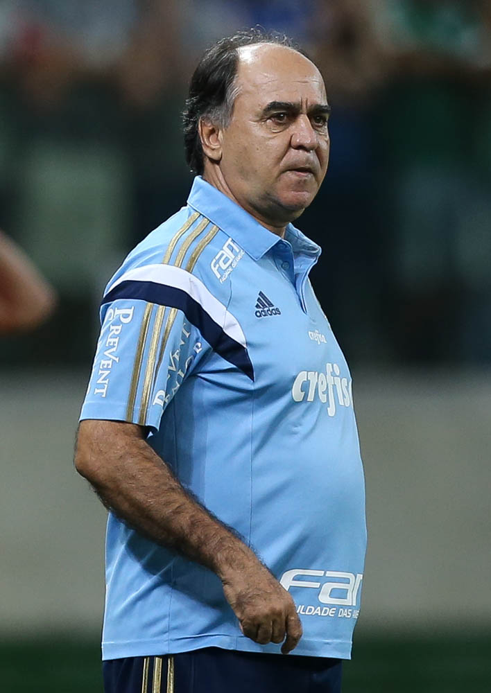 Cesar Greco/Ag. Palmeiras/Divulgação _ 'Não foi como queríamos', disse o técnico Marcelo Oliveira