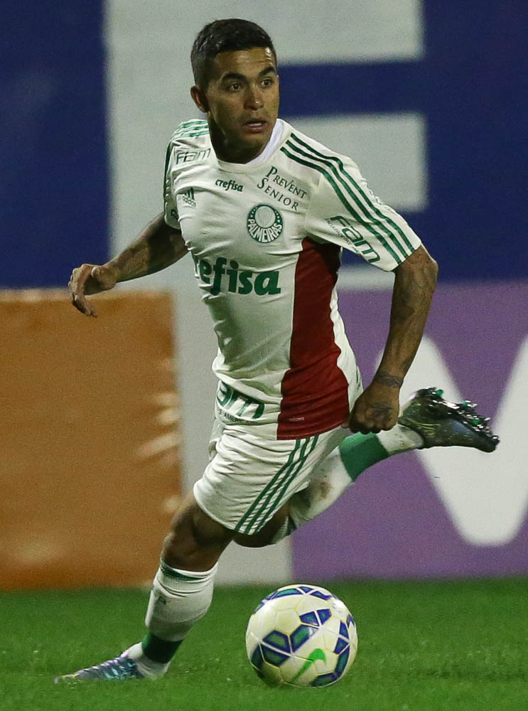 Cesar Greco/Ag. Palmeiras/Divulgação _ Dudu entrou no segundo tempo e marcou o terceiro do Verdão
