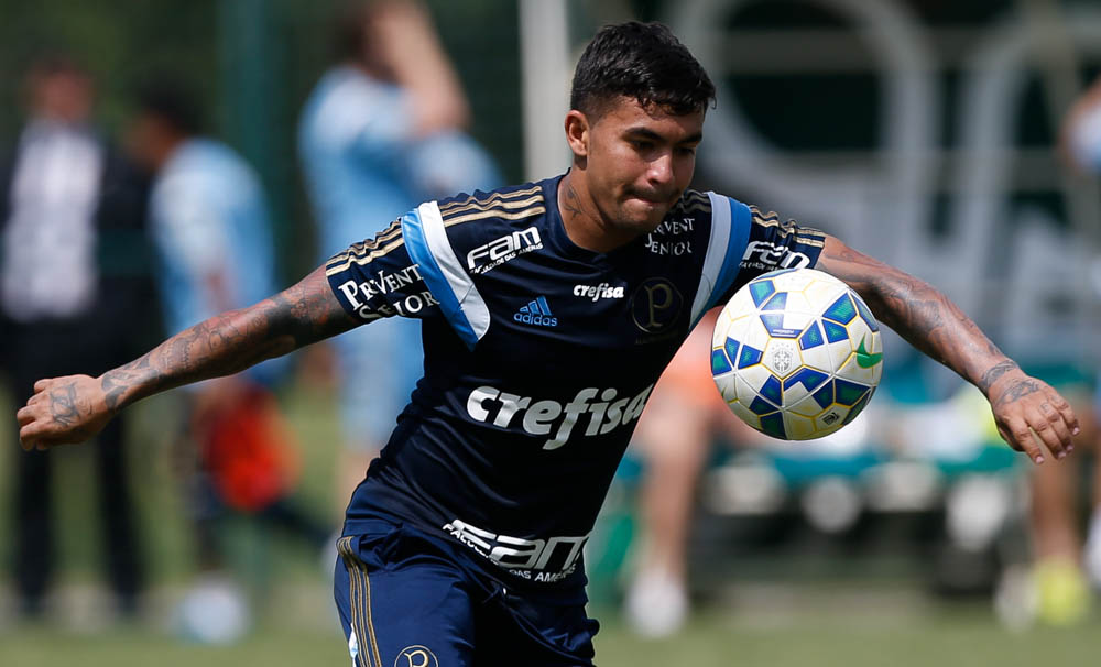Cesar Greco/Ag. Palmeiras/Divulgação _ Dudu acredita que concentração em Atibaia teve efeito positivo no elenco
