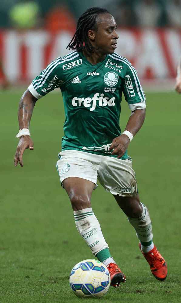 Cesar Greco/Ag.Palmeiras/Divulgação_Fundamental na conquista da Copa do Brasil, Arouca fez 40 jogos pelo Verdão em 2015