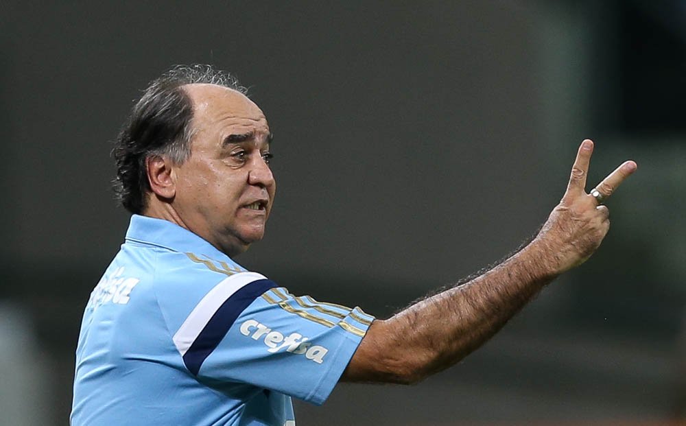 Cesar Greco/Ag.Palmeiras/Divulgação_Marcelo Oliveira se mostrou insatisfeito com atuação do time neste domingo (28)