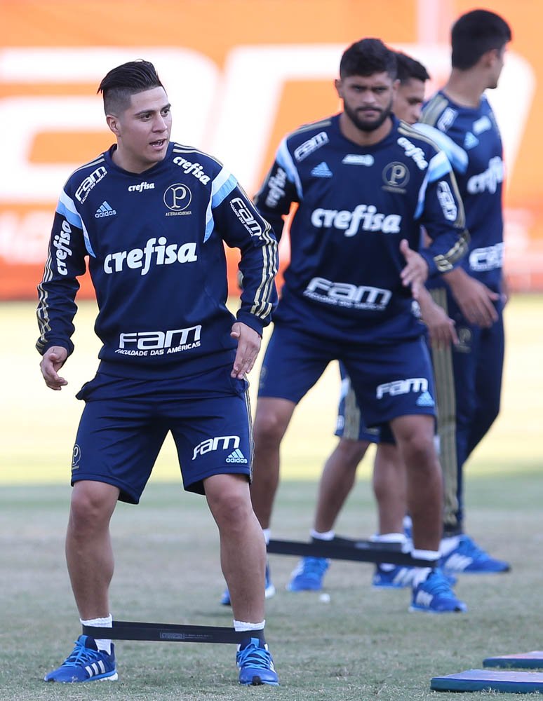 Cesar Greco/Ag.Palmeiras/Divulgação_Verdão trabalhou em dois períodos nesta terça (03)
