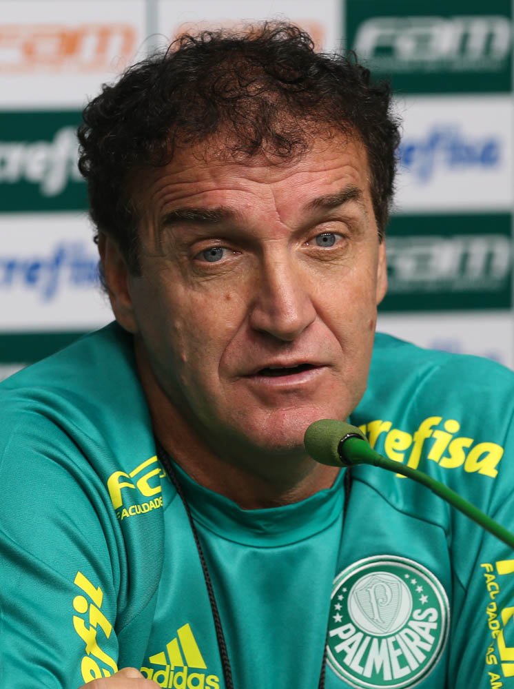 Cesar Greco/Ag.Palmeiras/Divulgação_Cuca disputa seu primeiro Choque-Rei à frente do Verdão no próximo domingo (27)
