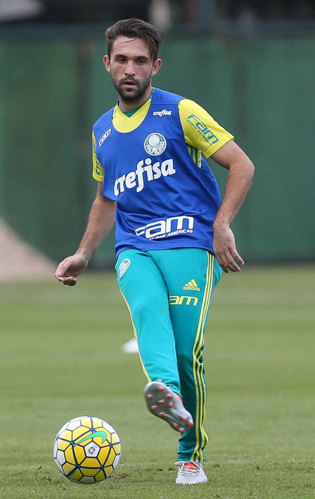 Cesar Greco/Ag.Palmeiras/Divulgação_Allione participou do treino de forma integral