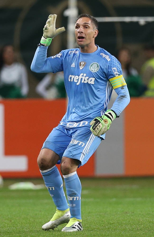 Cesar Greco/Ag.Palmeiras/Divulgação_Capitão do Palmeiras neste sábado (18), Fernando Prass chegou a 189 jogos no gol alviverde