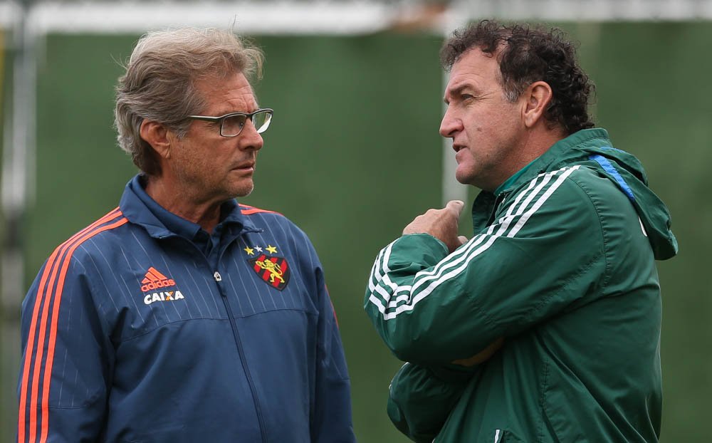 Cesar Greco/Ag.Palmeiras/Divulgação_Comandado por Oswaldo de Oliveira, time do Sport treinou na Academia de Futebol