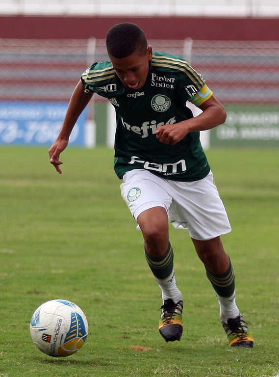 Fabio Menotti/Ag. Palmeiras/Divulgação _ Com a vitória, a equipe Sub-15 do Verdão garantiu também a liderança da chave