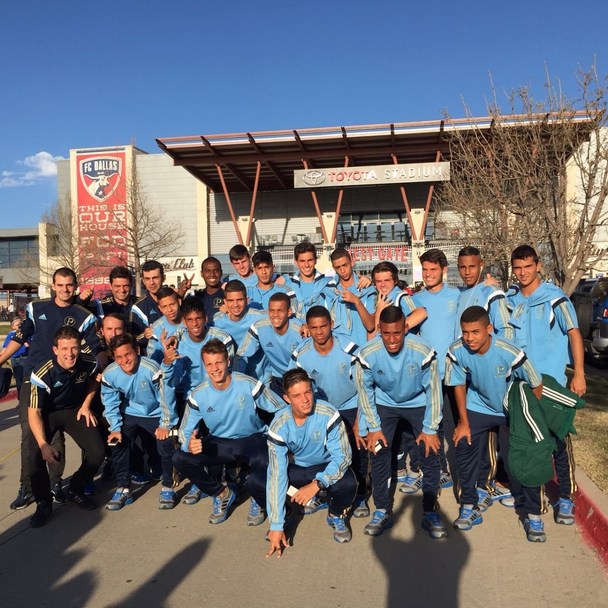 Divulgação _ O Sub-17 do Verdão está em Dallas, no Estados Unidos, para disputar torneio organizado pela Major League Soccer