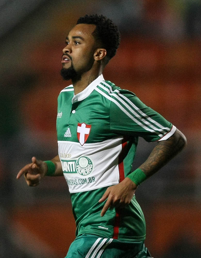 Cesar Greco/Ag. Palmeiras/Divulgação _ Autor do primeiro gol, Wesley abriu caminho para a goleada alviverde
