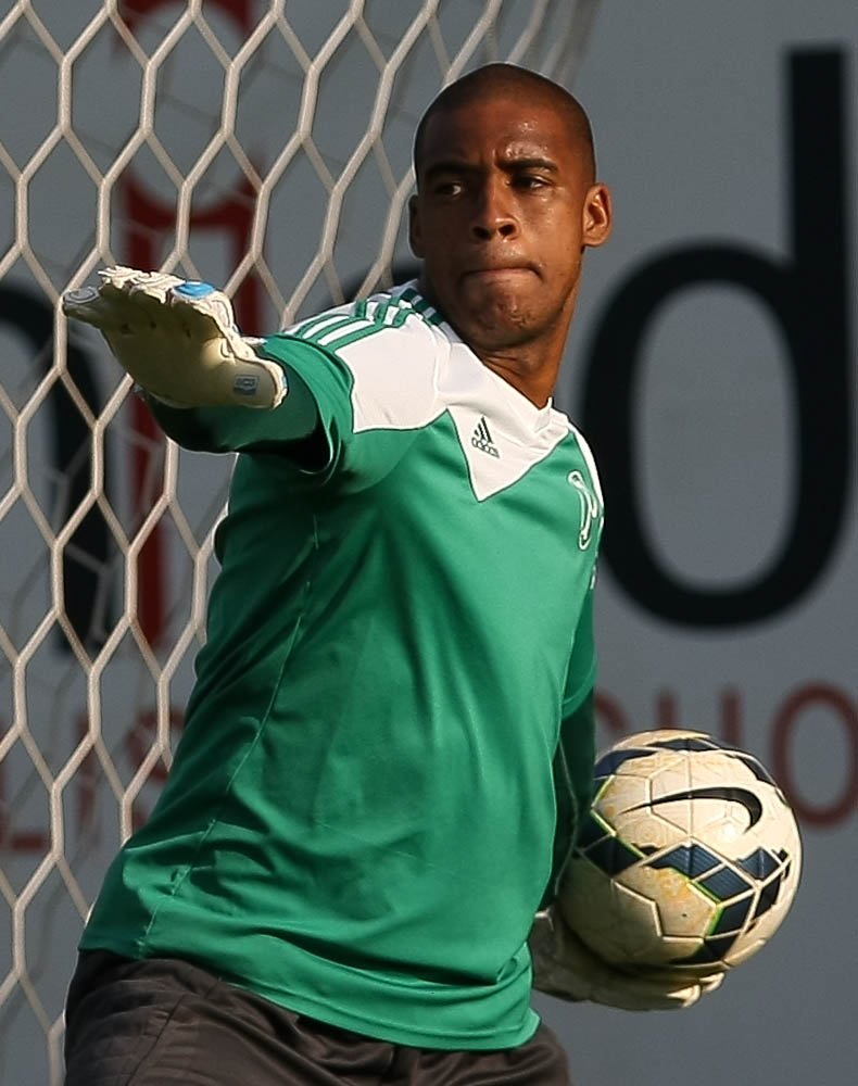 Cesar Greco/Ag. Palmeiras/Divulgação _ O goleiro Jailson foi relacionado pela primeira vez