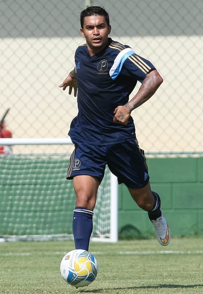 Cesar Greco/Ag. Palmeiras/Divulgação _ Dudu no treino realizado nesta tarde no Spa Sport Resort, Itu-SP