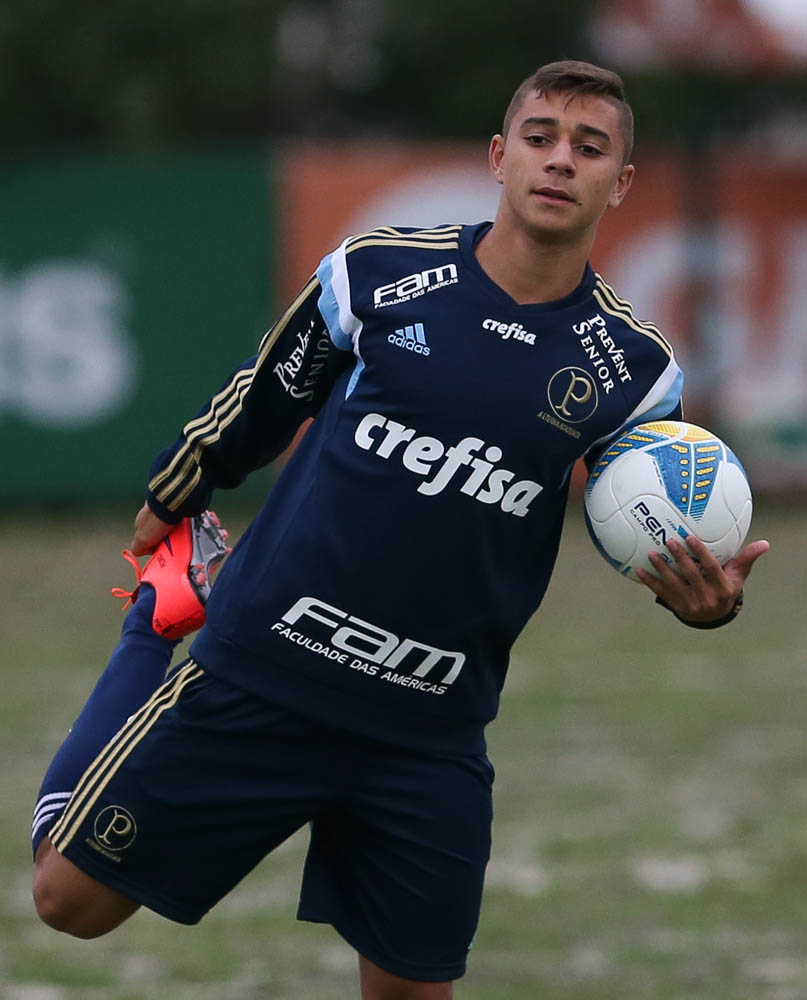 Cesar Greco/Ag. Palmeiras/Divulgação _ O lateral do Verdão disputou o Sul-Americano Sub-20 pela Canarinho