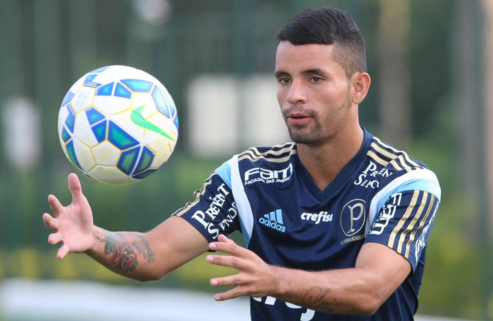 Cesar Greco/Ag. Palmeiras/Divulgação _ Pela atuação na Copa SP 2015, Chistopher foi muito elogiado pelo técnico Oswaldo de Oliveira após a competição